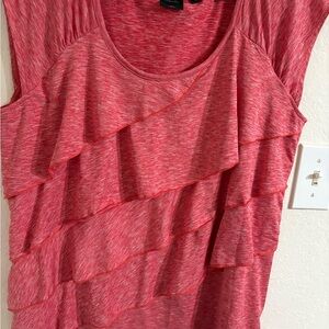 NWOT Rafaella Women's Ruffled Top.